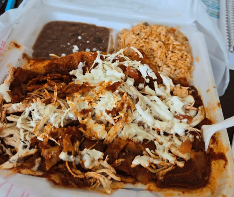 Chilaquiles.