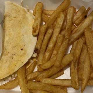 Kids Quesadilla with Fries or Rice