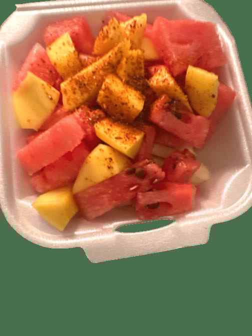Fresh Fruit Con Tajin.