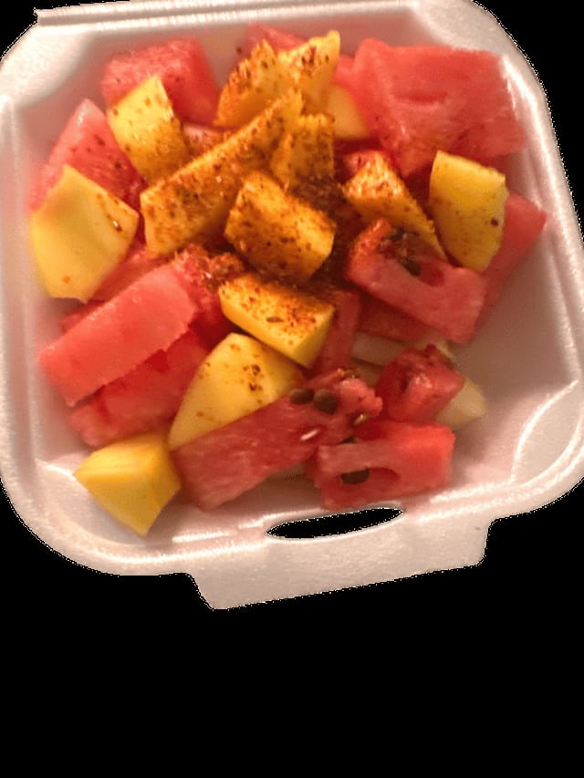 Fresh Fruit Con Tajin.