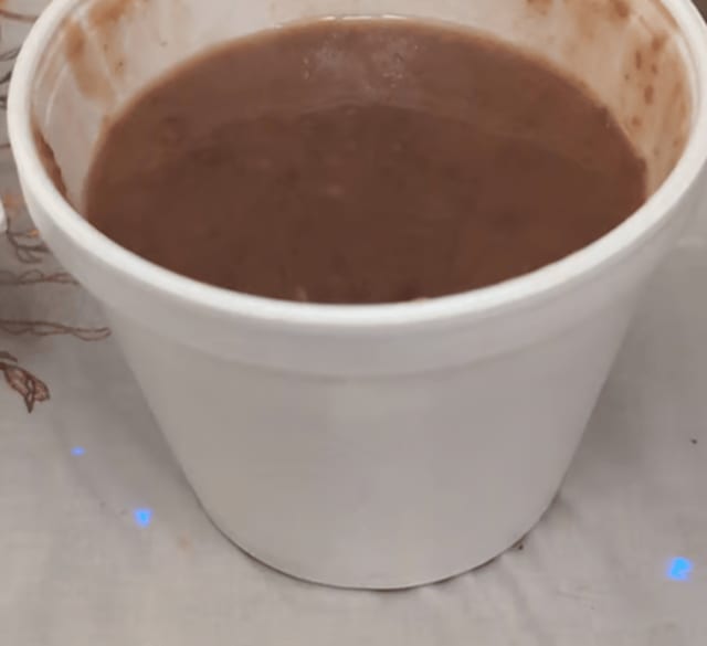 Side of Frijoles (Beans).
